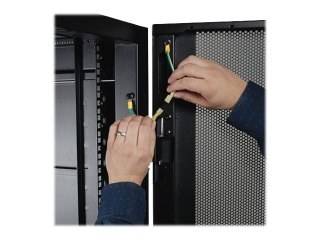 Eaton Tripp Lite Series 42U Rack Enclosure Server Cabinet 47.25" Deep 29.5" Wide - Stojak szafa - czarny - 42U