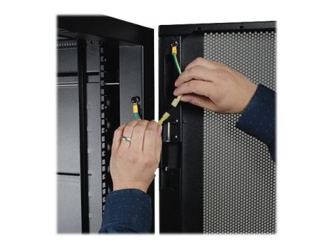 Eaton Tripp Lite Series 42U Rack Enclosure Server Cabinet 47.25" Deep 29.5" Wide - Stojak szafa - czarny - 42U