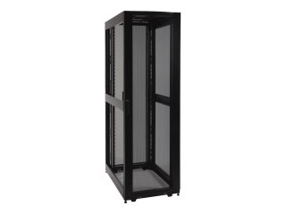 Eaton Tripp Lite Series 42U Rack Enclosure Server Cabinet Doors No Sides 3000lb Capacity - Stojak szafa - czarny - 42U - 19"
