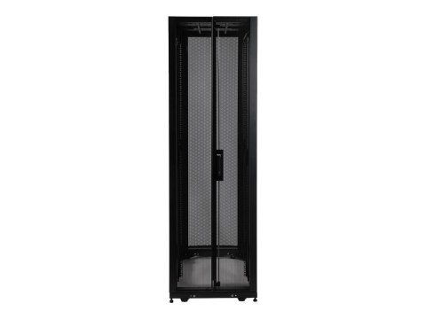 Eaton Tripp Lite Series 42U Rack Enclosure Server Cabinet Doors No Sides 3000lb Capacity - Stojak szafa - czarny - 42U - 19"