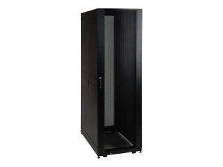 Eaton Tripp Lite Series 42U Rack Enclosure Server Cabinet Knock-Down w/ Doors & Sides - Stojak szafa - czarny - 42U - 19"