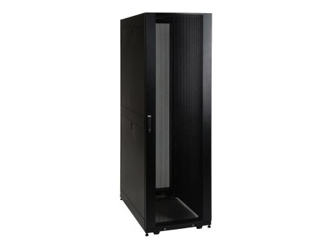 Eaton Tripp Lite Series 42U Rack Enclosure Server Cabinet Knock-Down w/ Doors & Sides - Stojak szafa - czarny - 42U - 19"