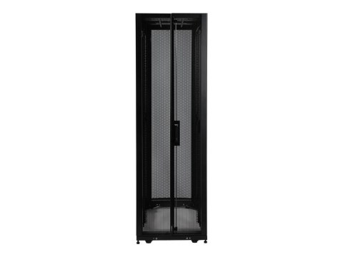 Eaton Tripp Lite Series 42U Rack Enclosure Server Cabinet Knock-Down w/ Doors & Sides - Stojak szafa - czarny - 42U - 19"