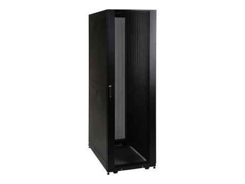 Eaton Tripp Lite Series 48U Rack Enclosure Server Cabinet Doors & Sides 3000lb Capacity - Stojak szafa - czarny - 48U - 19"