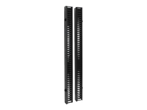 Eaton Tripp Lite Series Rack Enclosure Cabinet 6ft VRT Cable Manager Dbl Finger Duct - Kanał do porządkowania porządkowania kabl