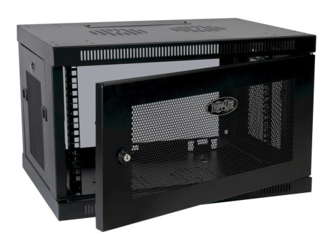 Eaton Tripp Lite Series SmartRack 6U Low-Profile Switch-Depth Wall-Mount Rack Enclosure Cabinet - Stojak szafa - do montażu na ś