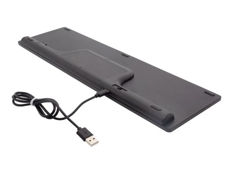 Gembird Backlight Pro Business Slim wireless desktop set - Zestaw klawiatura i mysz - podświetlenie - bezprzewodowa - 2.4 GHz - 