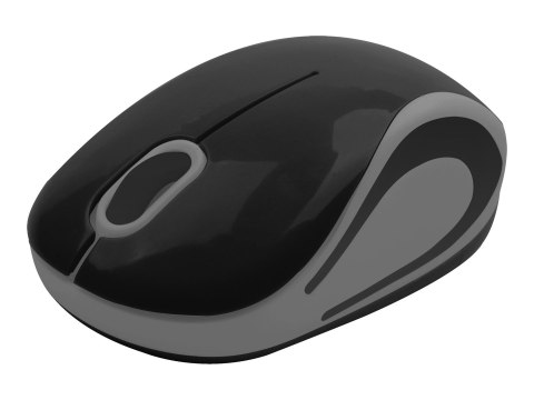 Gembird MUSW-3B-01-MX - Mysz - optyczna - 3 przyciski - bezprzewodowa - 2.4 GHz - odbiornik bezprzewodowy USB - czarny, biały - 
