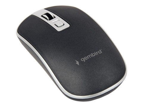 Gembird MUSW-4B-06-BG - Mysz - ergonomiczna - optyczna - 4 przyciski - bezprzewodowa - 2.4 GHz - odbiornik bezprzewodowy USB - c
