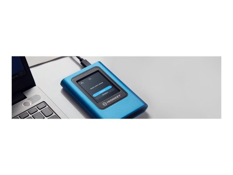 Kingston IronKey Vault Privacy 80 - SSD - zaszyfrowany - 1920 GB - zewnętrzny (przenośne) - USB 3.2 Gen 1 (USB-C złącze) - 256-b