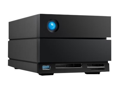 LaCie 2big Dock STLG20000400 - Macierz dyskowa - 20 TB - 2 wnęki (SATA-600) - HDD 10 TB x 2 - Thunderbolt 4, USB 3.2 Gen 2 (zewn