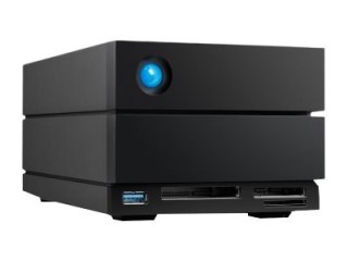 LaCie 2big Dock STLG32000400 - Macierz dyskowa - 32 TB - 2 wnęki (SATA-600) - HDD 16 TB x 2 - Thunderbolt 4, USB 3.2 Gen 2 (zewn