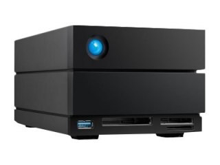 LaCie 2big Dock STLG40000400 - Macierz dyskowa - 40 TB - 2 wnęki (SATA-600) - HDD 20 TB x 2 - Thunderbolt 4, USB 3.2 Gen 2 (zewn