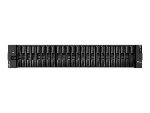 Lenovo ThinkSystem DE2000H Hybrid 2U24 SFF controller enclosure - Macierz dyskowa - 24 wnęki (SAS-3) - SAS 12Gb/s (zewnętrzna) -