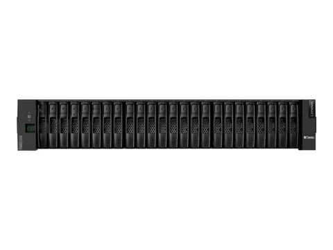 Lenovo ThinkSystem DE4000F 2U24 SFF controller enclosure - Macierz dyskowa - 24 wnęki (SAS-3) - iSCSI (10 GbE), iSCSI (25 GbE) (