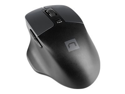 Natec Blackbird 2 - Mysz - ergonomiczna - praworęczna - optyczna - 6 przyciski - bezprzewodowa - 2.4 GHz - odbiornik bezprzewodo