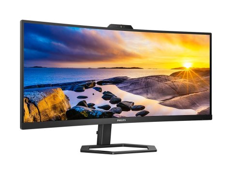 Philips 34E1C5600HE - 5000 Series - monitor LED - zaokrąglony - 34" - 3440 x 1440 WQHD @ 100 Hz - VA - 300 cd/m² - 3000:1 - 4 ms