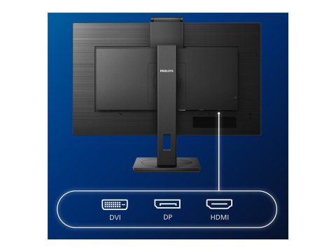 Philips S-line 272S1MH - Monitor LED - 27" - 1920 x 1080 Full HD (1080p) @ 75 Hz - IPS - 250 cd/m² - 1000:1 - 4 ms - HDMI, DVI-D
