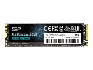 SILICON POWER A60 - SSD - 2 TB - wewnętrzny - M.2 2280 - PCIe 3.0 x4 (NVMe)