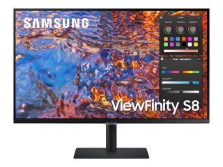 Samsung ViewFinity S8 S32B800PXU - S80PB Series - monitor LED - 32" - 3840 x 2160 4K @ 60 Hz - IPS - 600 cd/m² - 1000:1 - Displa
