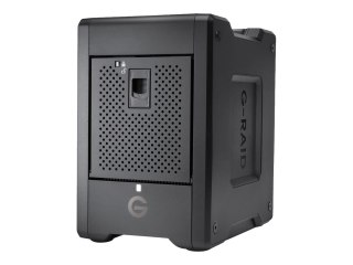 SanDisk Professional G-RAID SHUTTLE 4 - Macierz dyskowa - 80 TB - 4 wnęki - HDD 20 TB x 4 - Thunderbolt 3, USB 3.1 Gen 2 (zewnęt