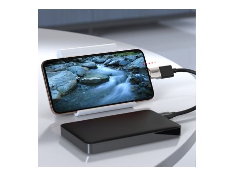 Unitek - Przejściówka USB - USB-C (M) do USB Typ A (F) - USB 3.0 OTG - srebrny