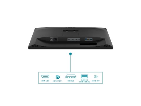 AOC Value-line CU34V5C/BK - V5 series - monitor LED - zaokrąglony - 34" - 3440 x 1440 WQHD @ 100 Hz - VA - 300 cd/m² - 3000:1 - 