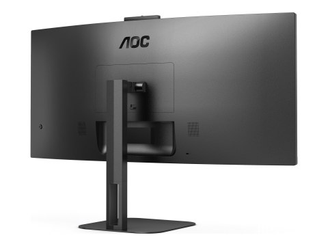 AOC Value-line CU34V5CW/BK - V5 series - monitor LED - zaokrąglony - 34" - 3440 x 1440 WQHD @ 100 Hz - VA - 300 cd/m² - 3000:1 -