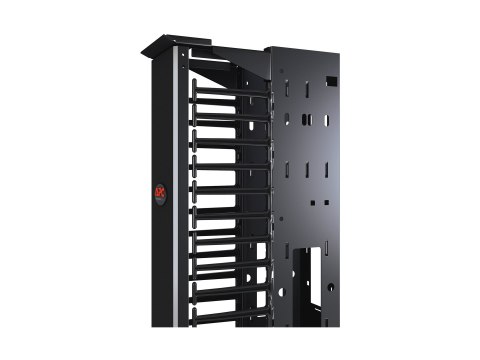 APC Cable Management - Zestaw zarządzania kablami do stojaka - czarny - dla P/N: NBWL0355A, SMX2000LVNCUS, SMX2KR2UX145, SMX3000