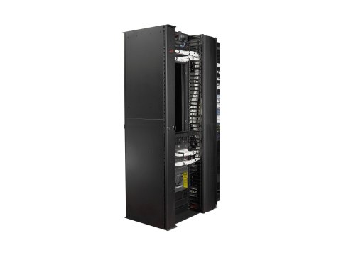 APC Cable Management - Zestaw zarządzania kablami do stojaka - czarny - dla P/N: NBWL0355A, SMX2000LVNCUS, SMX2KR2UX145, SMX3000
