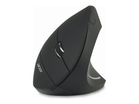 Acer - Mysz - ergonomiczna - pionowa - praworęczna - optyczna - 6 przyciski - bezprzewodowa - 2.4 GHz - odbiornik bezprzewodowy 