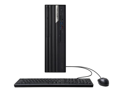 Acer Veriton X4 VX4690G - SFF Core i3 12100 / do 4.3 GHz - RAM 8 GB - SSD 256 GB - DVD SuperMulti - UHD Graphics 730 - Gigabit E