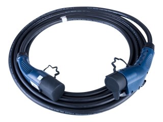 Akyga AK-EC-08 - Kabel zasilający - SAE J1772 (Yazaki) zatyczka ochronna do IEC 62196-2 (Mennekes) zatyczka ochronna - 6 m - cza