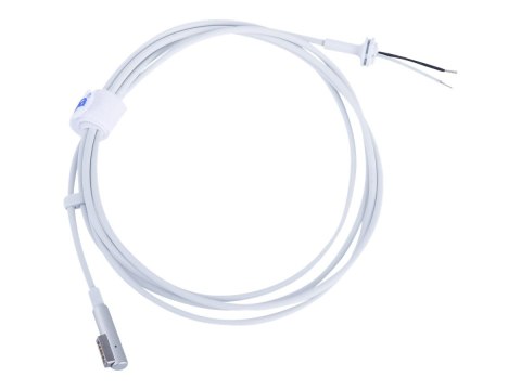 Akyga AK-SC-34 - Kabel zasilający - MagSafe magnetyczny do przewód nieizolowany - 1.2 m - biały
