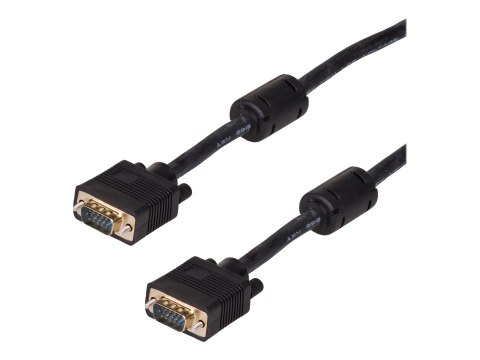 Akyga - Kabel VGA - HD-15 (VGA) (M) do HD-15 (VGA) (M) - 15 m - czarny