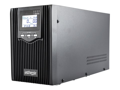 EnerGenie EG-UPS-PS2000-02 - UPS - AC 220 V - 1600 wat - 2000 VA - 9 Ah - USB, RJ-45 - złącza wyjściowe: 3