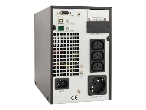 EnerGenie EG-UPSO-1000 - UPS - online - AC 220 V - 900 wat - 1000 VA - 9 Ah - USB, RJ-45 - złącza wyjściowe: 4