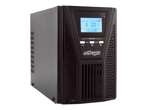 EnerGenie EG-UPSO-1000 - UPS - online - AC 220 V - 900 wat - 1000 VA - 9 Ah - USB, RJ-45 - złącza wyjściowe: 4