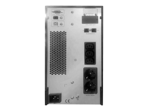 EnerGenie EG-UPSO-2000 - UPS - online - AC 220 V - 1800 wat - 2000 VA - 7 Ah - USB - złącza wyjściowe: 5