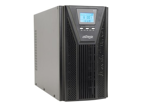 EnerGenie EG-UPSO-3000 - UPS - online - AC 220 V - 2700 wat - 3000 VA - 9 Ah - USB - złącza wyjściowe: 5