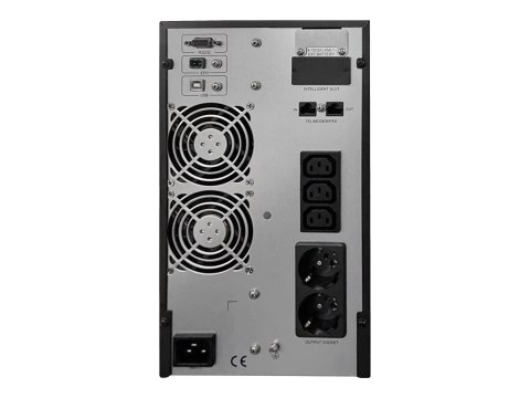 EnerGenie EG-UPSO-3000 - UPS - online - AC 220 V - 2700 wat - 3000 VA - 9 Ah - USB - złącza wyjściowe: 5