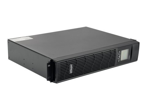 EnerGenie EG-UPSRACK-10 - UPS (montowany w szafie rack / zewnętrzny) - AC 220 V - 800 wat - 1000 VA - 7 Ah - USB, Ethernet - złą