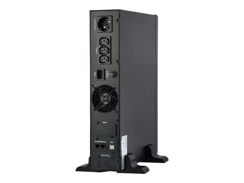 EnerGenie EG-UPSRACK-10 - UPS (montowany w szafie rack / zewnętrzny) - AC 220 V - 800 wat - 1000 VA - 7 Ah - USB, Ethernet - złą