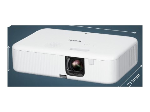 Epson CO-FH02 - Projektor 3LCD - przenośny - 3000 lumeny (biel) - 3000 lumeny (kolor) - Full HD (1920 x 1080) - 16:9 - 1080p - c