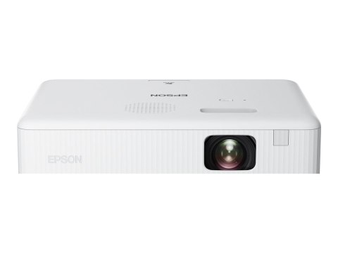Epson CO-W01 - Projektor 3LCD - przenośny - 3000 lumeny (biel) - 3000 lumeny (kolor) - WXGA (1280 x 800) - 16:10 - czarny/biały