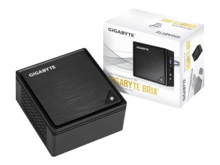 Gigabyte BRIX GB-BPCE-3350C (rev. 1.0) - Komputer barebone - Ultra Compact PC Kit 1 x Celeron N3350 / do 2.4 GHz - RAM 0 GB - HD