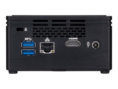 Gigabyte BRIX GB-BPCE-3350C (rev. 1.0) - Komputer barebone - Ultra Compact PC Kit 1 x Celeron N3350 / do 2.4 GHz - RAM 0 GB - HD