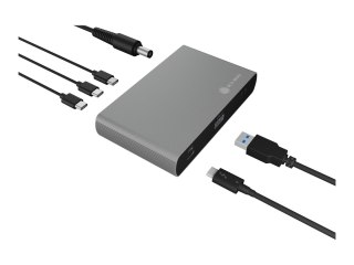 ICY BOX IB-HUB801-TB4 - Koncentrator - 3 x Thunderbolt 4 + 1 x USB 3.2 Gen 2 - stacjonarny