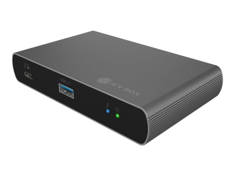 ICY BOX IB-HUB801-TB4 - Koncentrator - 3 x Thunderbolt 4 + 1 x USB 3.2 Gen 2 - stacjonarny