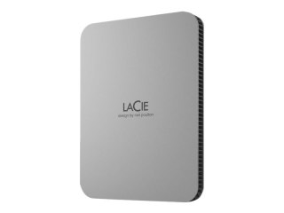 LaCie Mobile Drive STLP2000400 - Dysk twardy - 2 TB - zewnętrzny (przenośne) - USB 3.2 Gen 1 (USB-C złącze) - księżycowe srebro 